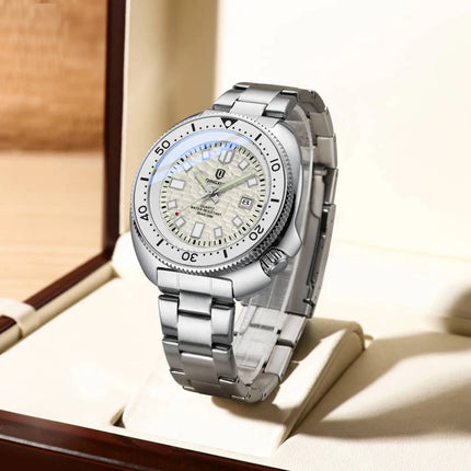 QINGXIYA Orologi al quarzo da uomo di lusso delle migliori marche Cinturino in acciaio inossidabile di alta qualità Orologio sportivo di moda con data luminosa impermeabile platinumshop