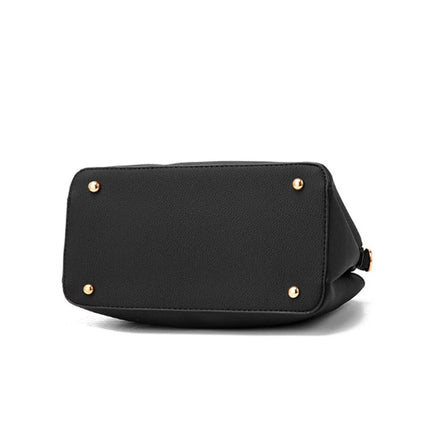 Yogodlns Luxury Pendant Handbag For Women PU Leather Tassel Shuolder Bag Designer Handle Bag Brand Shopping Mommy Shoudler Bag PlatiNum