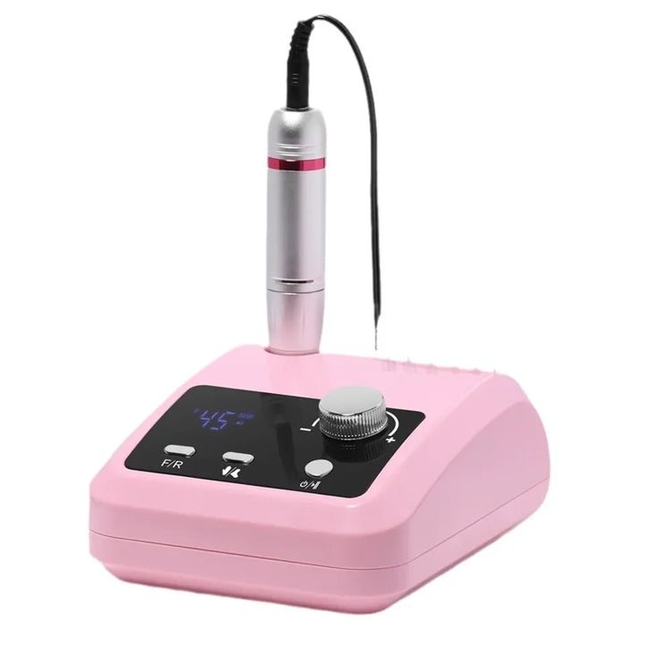 Professional Manicure Pedicure Nail Art Tool Electric Nail Drill High Rotation Speed Quick Nail Grinding Surface Polisher
