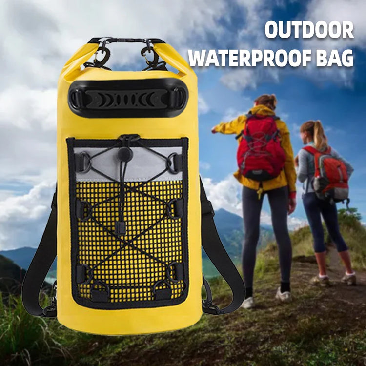 Zaino da nuoto in PVC per borsa asciutta per donna uomo 10L 20L spalla impermeabile kayak trekking deriva rafting surf borsa da barca