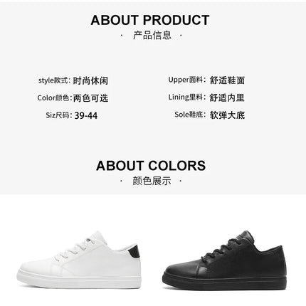 2026 Spring and Autumn Large Size New Trendy Men's Shoes Korean Style Breathable Versatile White Shoes Running Youth Casual Sports Shoes