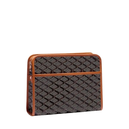 Borsa a Tracolla in Vera Pelle per Uomo e Donna, Elegante Portadocumenti Multifunzione per Ufficio e Uso Quotidiano