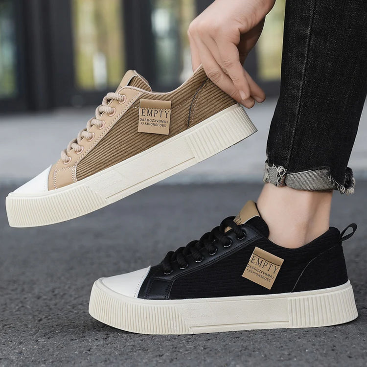Fashion Men Casual Shoes Outdoor Platform Walking Sneakers Breathable Lightweight Board Shoes Sport Running Shoes Plus Size 48