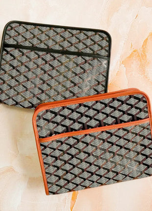Borsa a Tracolla in Vera Pelle per Uomo e Donna, Elegante Portadocumenti Multifunzione per Ufficio e Uso Quotidiano