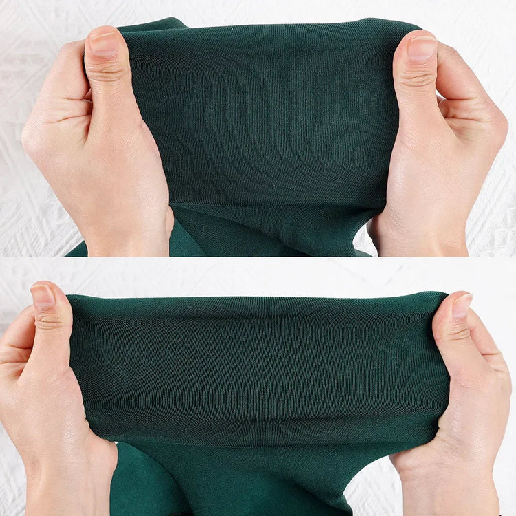 Winter Warm Leggings Women's Thermal Pants Polar Pantyhose Sock Lined Pants Velvet Tights Skin Effect High Waist Wool Leggings PlatiNum