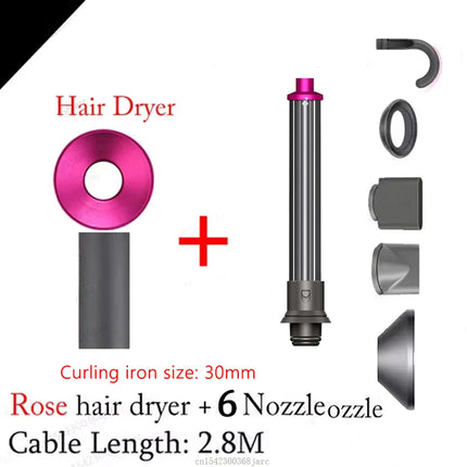 SenCiciMen Professinal Hair Dryer Negative Ion Blow Dryer Quick Dry Leafless Hairdryer Salon Home Constant Temperature Hair Care