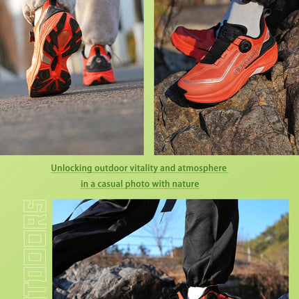 ONEMIX Sneakers da corsa per esterni Scarpe da trail elastiche da uomo Sneakers da donna leggere e traspiranti Coppia scarpe casual impermeabili PlatiNum