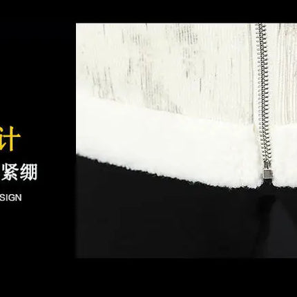 2024 Winter Woolen Motorcycle Jacket Men Thickened Velvet Casual Business Wool Blends Coat Hip Hop Social Streetwear Overcoat