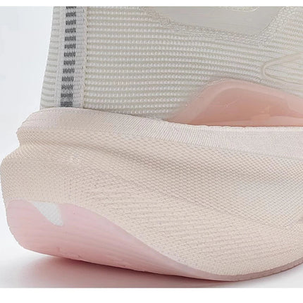 Xtep 2000KM 2.0 Running Shoes Women  Summer Shock Absorption Professional TPU Sneakers 876218110044 (suggest half size down) PlatiNum