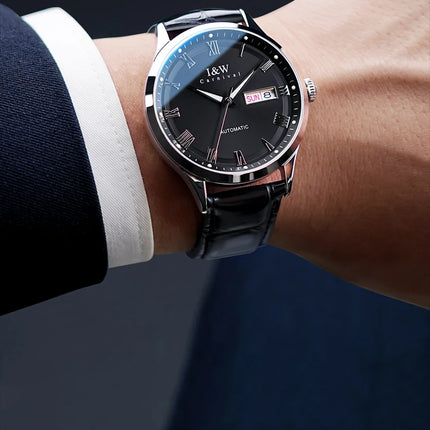 Carnival Brand High-end Series I&W Mechanical Watches Luxury Sapphire MIYOTA Movement Automatic Watches HD Luminous Reloj Hombre