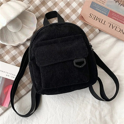 Mini Backpack Square Bag Korean Version Fashionable Sweet Shoulder Bag Female's Schoolbag Stylish  Simple Crossbody Bag Casual PlatiNum