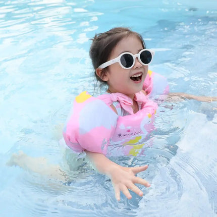 2-6Y Kids Swim Vest Arm Float Ring Swim Trainer Children Swim Vest Kids Swimwear Pool Accessories