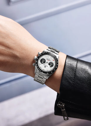 Nuovo Orologio da Uomo PAGANI DESIGN BB Panda 2026, Orologio al Quarzo di Lusso Retrò, Cronografo Sportivo da Polso, Impermeabile 100M, Luminoso