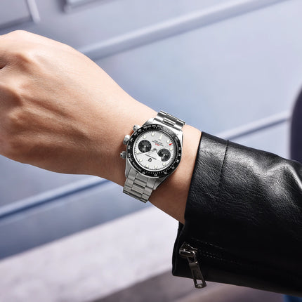Nuovo Orologio da Uomo PAGANI DESIGN BB Panda 2026, Orologio al Quarzo di Lusso Retrò, Cronografo Sportivo da Polso, Impermeabile 100M, Luminoso