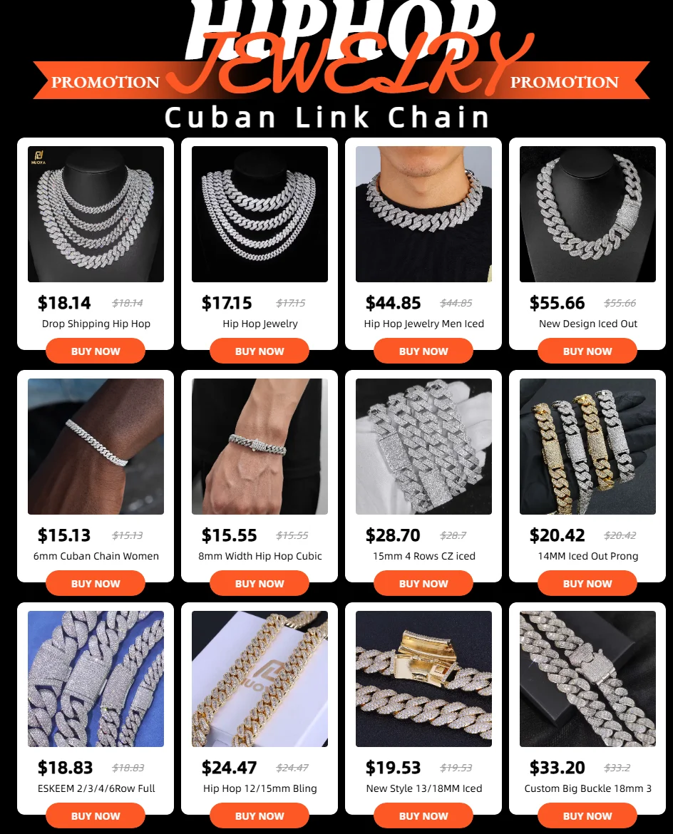 ESKEEM Bling Iced Out Cubic Zirconia Corda Catena Girocollo per Donna Uomo Gioielli Hiphop Collana Full Pave CZ