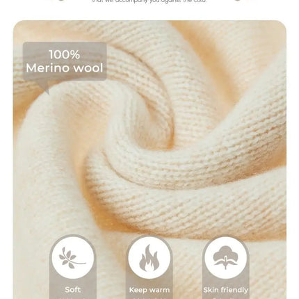 100% Merino Wool Women’s Knitted Skirt Spring Autumn Winter  Long Pleated Grace Skirts High Waist A-Line Cashmere Comfortable PlatiNum