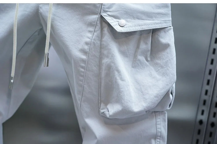 2025 New Men Joggers Autumn Sweatpants Spring Drawstring Casual Pants Workout Running Cotton Sports Trousers Men Clothing