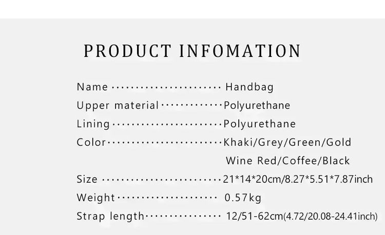 CH Large Capacity Handbag Luxury Brand Temperament Letter Print with Lock Design 2025 Trendy Women's Crossbody Bag PlatiNum