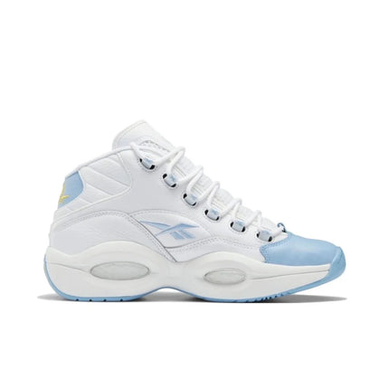 Reebok Question Vintage Basketball Shoes Unisex Mid Top White/Blue