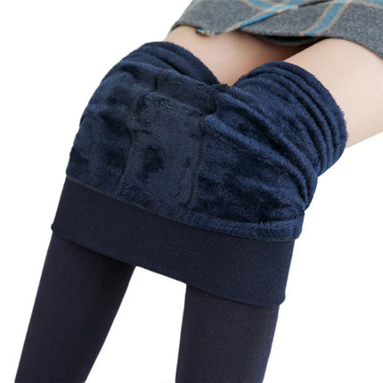 Winter Leggings For Women Warm Leggins Solid Color Velvet Leggins High Waist Leggings Stretchy Leggings dropshipping PlatiNum