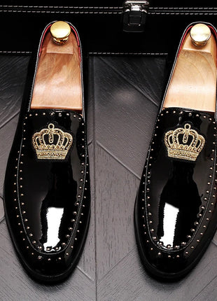 Nuovo arrivo scarpe da uomo Designer di lusso in pelle Casual Driving Oxfords Flats Shoes mocassini da uomo mocassini scarpe italiane per uomo