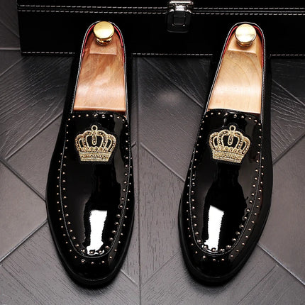 Nuovo arrivo scarpe da uomo Designer di lusso in pelle Casual Driving Oxfords Flats Shoes mocassini da uomo mocassini scarpe italiane per uomo