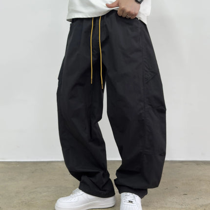 Mens Cargo Jogger Pants American Outdoor Multi Pocket Loose Baggy Lightweight Casual Trendy Fashion Hiking Streetwear Pants