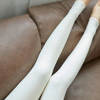 White foot socks