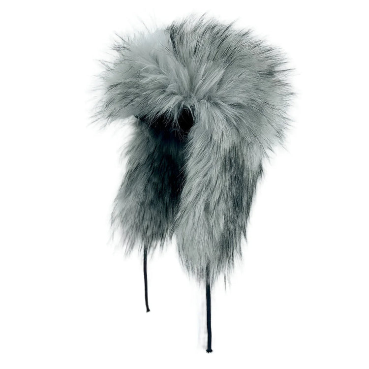 Y2K Fluffy Popular Russian Female Round Earflap Cap Faux Fur Winter Warm Hat For Women Faux Fox Raccoon Fur Beanies Bomber Gorra