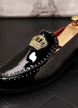 Nuovo arrivo scarpe da uomo Designer di lusso in pelle Casual Driving Oxfords Flats Shoes mocassini da uomo mocassini scarpe italiane per uomo