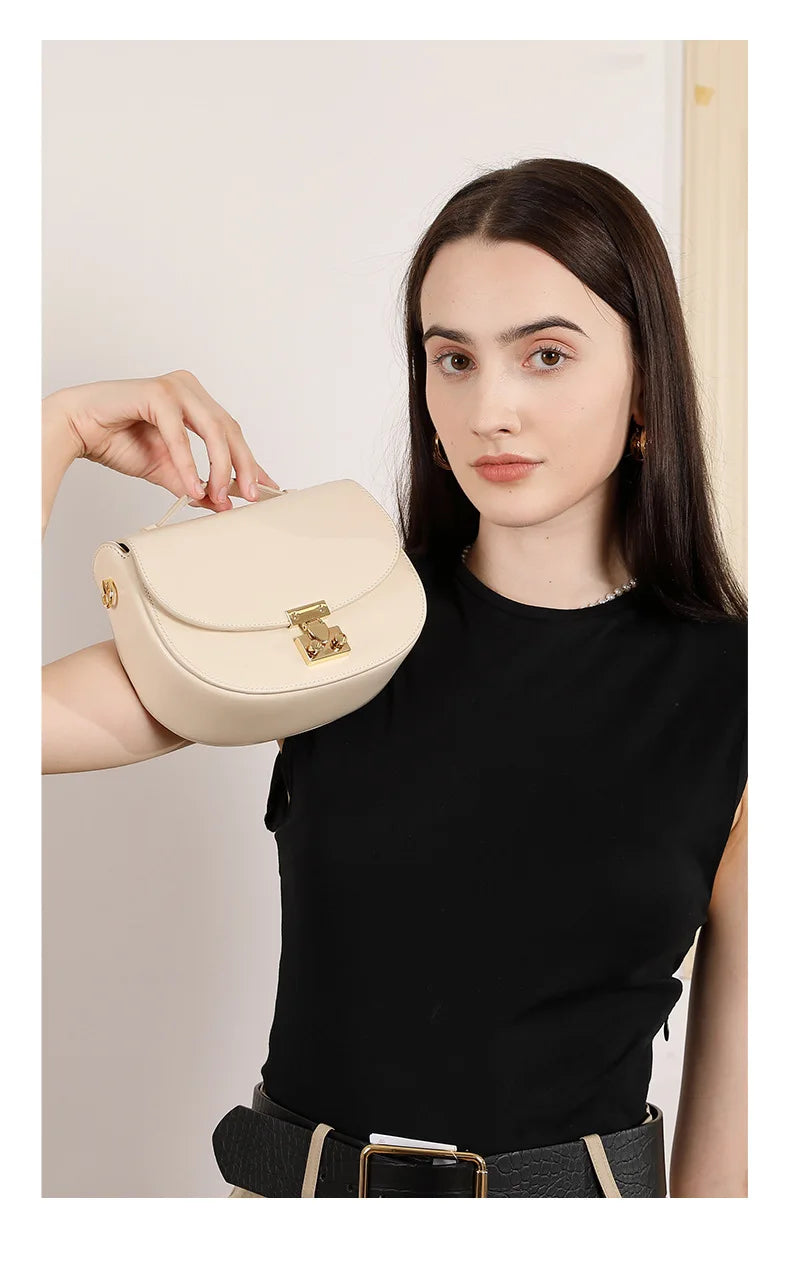 YANATARI Borsa da donna in vera pelle borsa a tracolla in pelle di vacchetta Minimalismo borse di lusso da donna borsa a tracolla da donna di alta qualità 2025