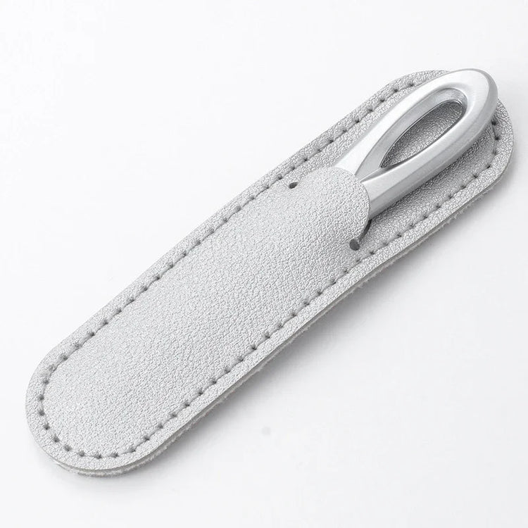 Stainless Steel Diamond Grit Nail File for Hard Thick Nails Durable Hypoallergenic Manicure Pedicure Tool Reusable Finger Toe Ca 2026