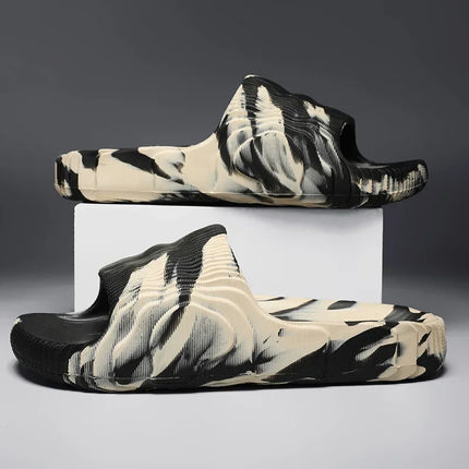 Pantofole da soggiorno Walk Around Home Pantofole da uomo originali per uomo Scarpe diapositive Sandali estivi da uomo Infradito Pantofola da casa