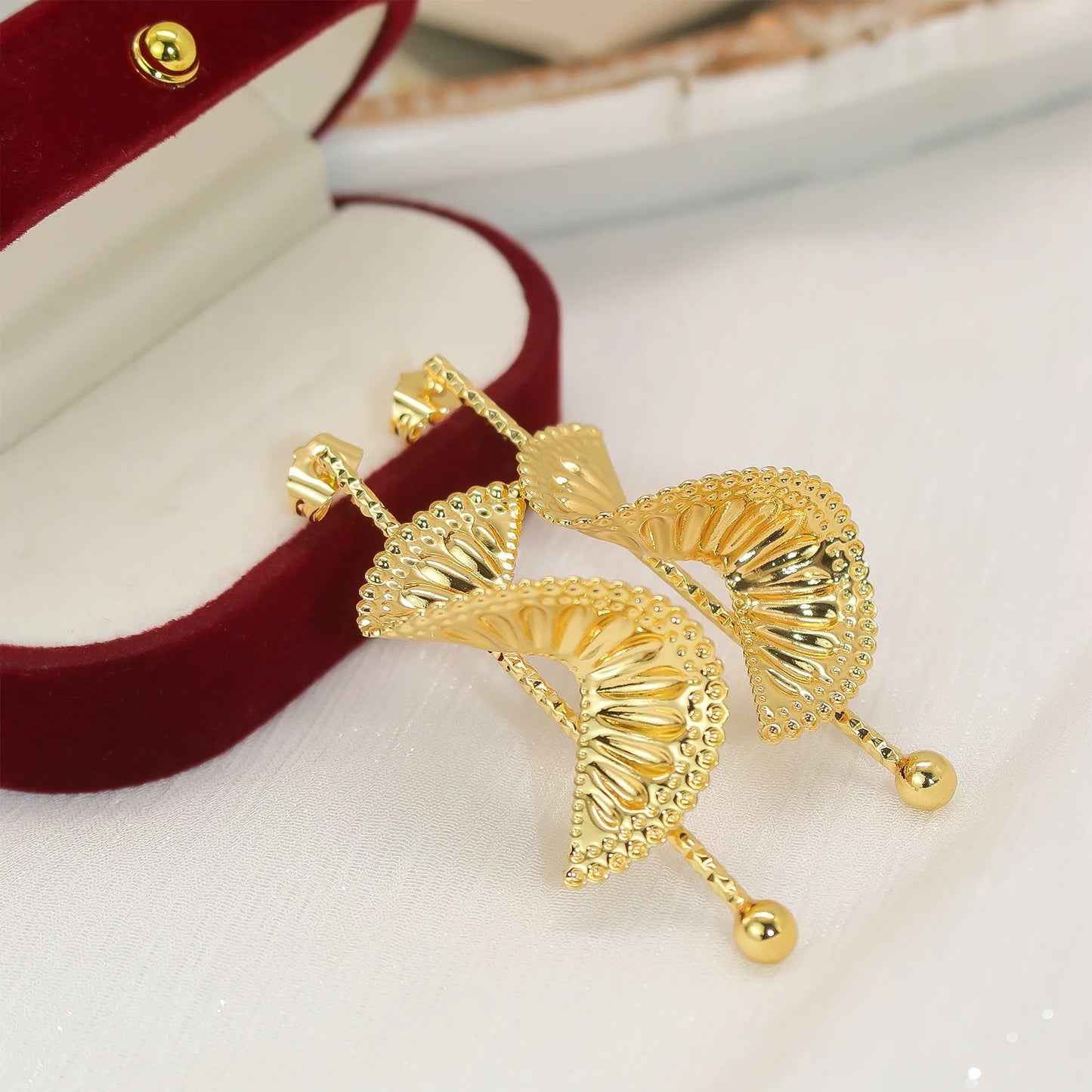 YTJX 2025 Nuovo Twist Grande Orecchino Design Doppia Elica DNA Gine Modello Orecchini a pendaglio Dichiarazione Hip Hop Regali di gioielli per feste ﻿