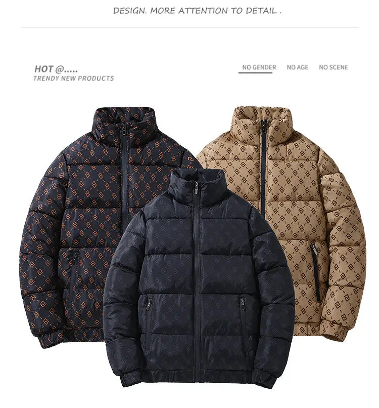 2026 Winter New Style Men's Fashion Casual Trendy Cotton Jacket
