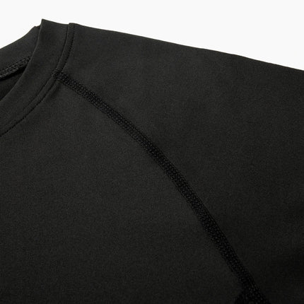 Men's Long Sleeved Sports T-Shirt With High Elasticity And Quick Drying Solid Color Long Sleeves for Autumn Winter PlatiNum