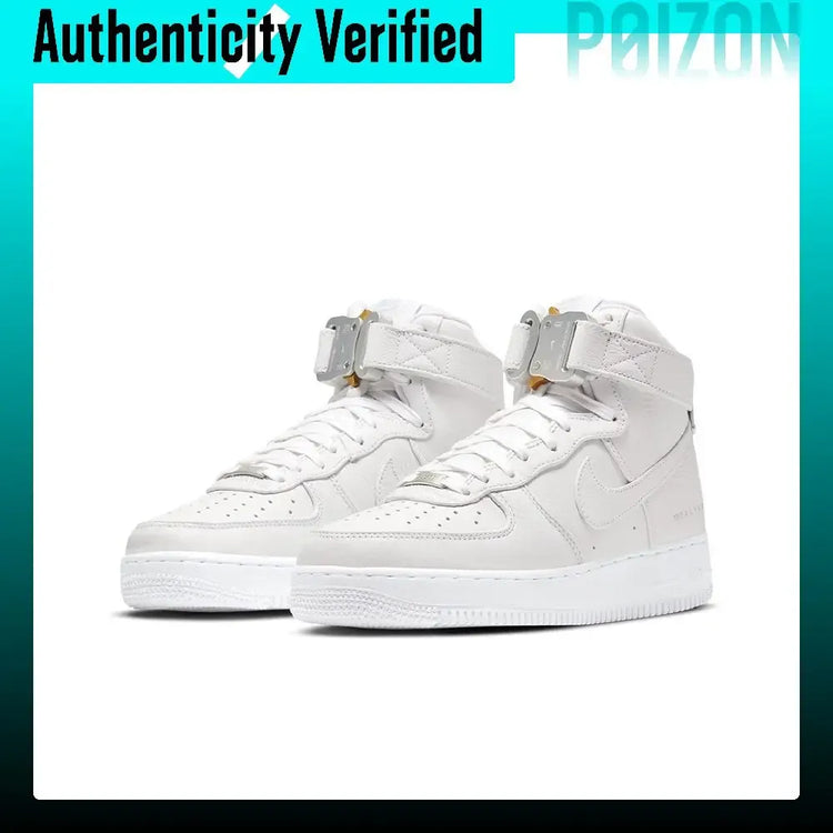 1017 ALYX 9SM X Nike Air Force 1 Skate Shoes Unisex High-top White CQ4018-100
