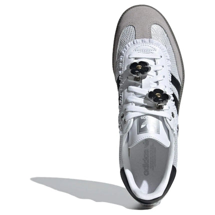 Adidas Originals Samba OG Donna Retro Lace Flower Bianco Nero Tedesco Training Casual Low Top Skateboarding Sneakers-IH3371