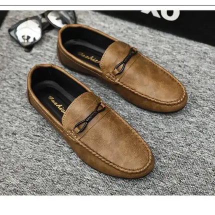 Mocassini da Uomo di Lusso in Pelle PU, Moda Casual, Nuovi Modelli 2026, Comodi e di Alta Qualità, Scarpe da Guida e Sneakers