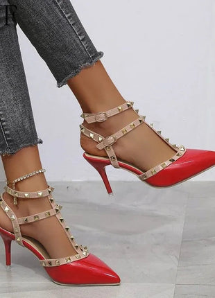 Scarpe donna 2022 estate donna tacchi alti scarpe di san valentino décolleté a punta femminile per scarpe da donna Zapatos Chaussure Femme platinumshop