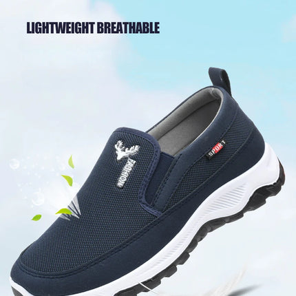 Scarpe da ginnastica da trekking da uomo, scarpe da ginnastica da viaggio ortopediche traspiranti, comode per attività all'aperto, escursioni, passeggiate