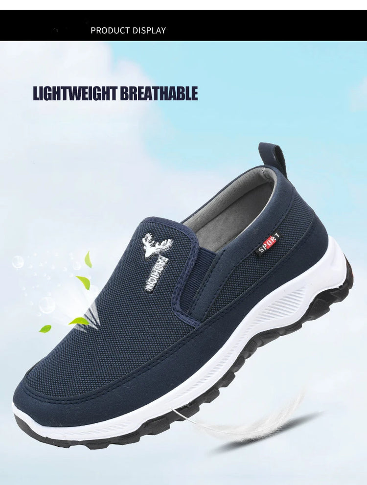 Scarpe da ginnastica da trekking da uomo, scarpe da ginnastica da viaggio ortopediche traspiranti, comode per attività all'aperto, escursioni, passeggiate