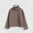 short coffee coat