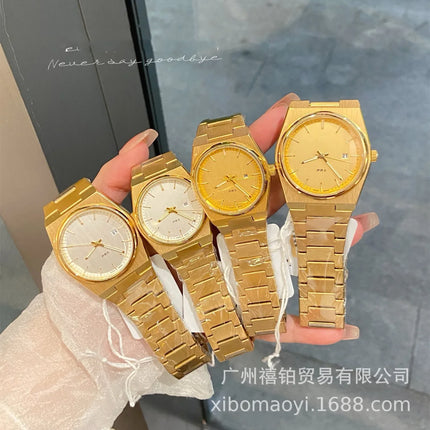 Orologio da Polso Serie PRX con Cinturino in Acciaio, Modello Super Player, per Uomo e Donna, con Calendario, Stile Semplice e alla Moda, Regalo di Compleanno, Idea Regalo per Lui e per Lei
