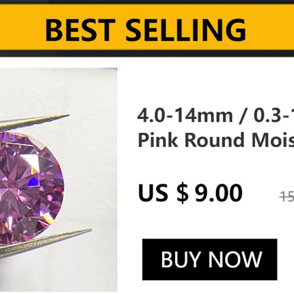 New Premium D Color VVS1 Moissanite Loose Stone Full Size Factory Wholesale Fine Jewelry Certified Moissanite Diamonds With GRA PlatiNum