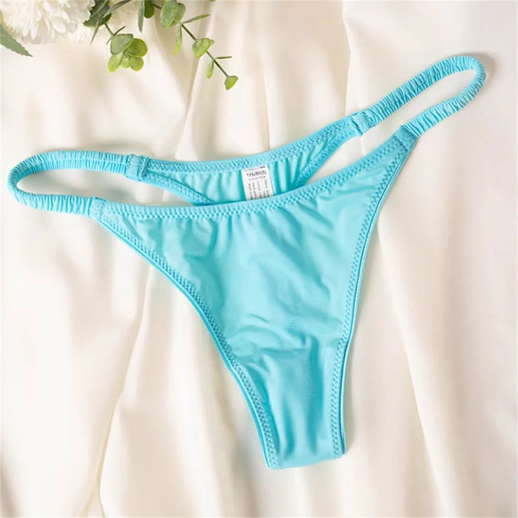 2026 Wrinkle Elastic Strap Sexy Thong Women's Leopard High Slit Ice Silk T-back Underwear Crotch Cotton G-strings Plus Size
