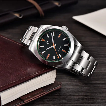 Nuovo Orologio Meccanico da Uomo PAGANI DESIGN 2026, Orologio Automatico di Lusso con Vetro Zaffiro AR, Movimento NH35/8215