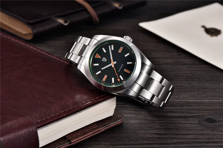 Nuovo Orologio Meccanico da Uomo PAGANI DESIGN 2026, Orologio Automatico di Lusso con Vetro Zaffiro AR, Movimento NH35/8215