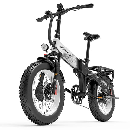 LANKELEISI X2000MAX E-Bicicletta per adulti 2000W 48V20AH City Ebicycle Pneumatico da 20 pollici Non pieghevole Strumento LCD Bicicletta elettrica