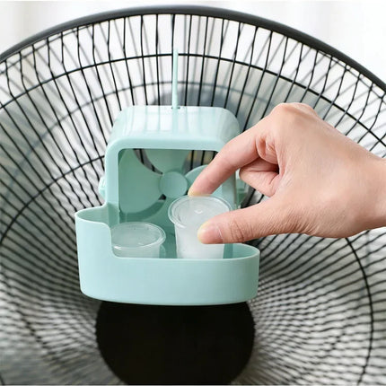 Ventilatore Umidificatore Rinfrescante, Ventilatore da Terra Domestico con Raffreddamento ad Acqua, Mini Condizionatore d'Aria da Scrivania per Dormitorio, Ventilatore Piccolo per Alleviare il Calore Estivo